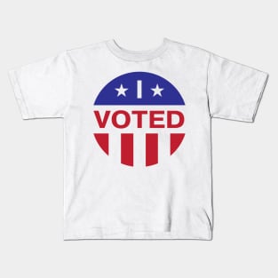 I Voted Kids T-Shirt